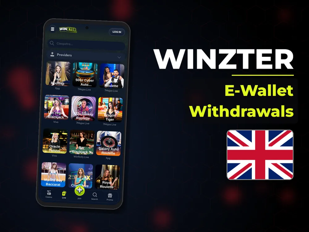 winzter - E-Wallet Withdrawals
