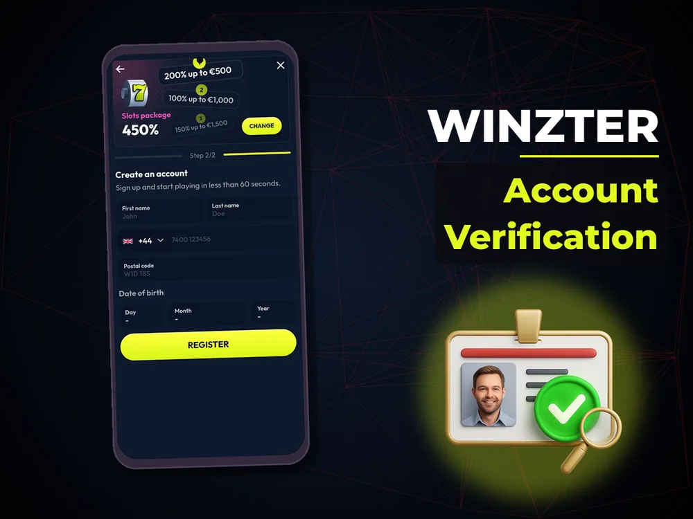 winzter - Account Verification