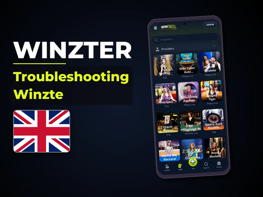 winzter - Troubleshooting Winzte